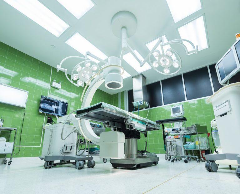 View of a hospital operating room