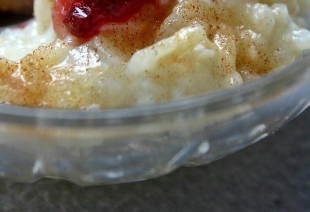 Rice pudding